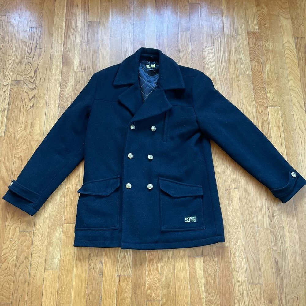 DC Shoes x Wu Tang Pea Coat Jacket (Rare)